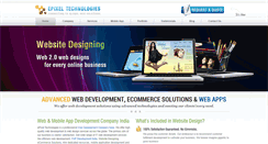Desktop Screenshot of epixeltechnologies.com